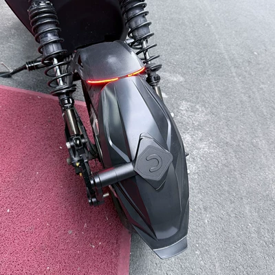 modified flat fork rear: Electric vehicle fender