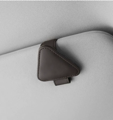 Car Interior Accessories, Car Glasses Clip/Bill Clip - brown