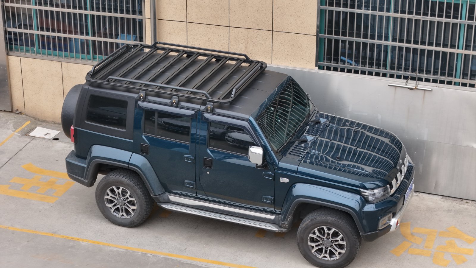 Jmc Fushun Roof Rack Transit Fushun Roof Rack Shanbuqu Original Off-Road Modified Roof Platform