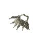 Rent Woman Keychain Red Riding Book Same Style Metal Pendant Personalized Retro Niche Design Pendant Keychain Accessories