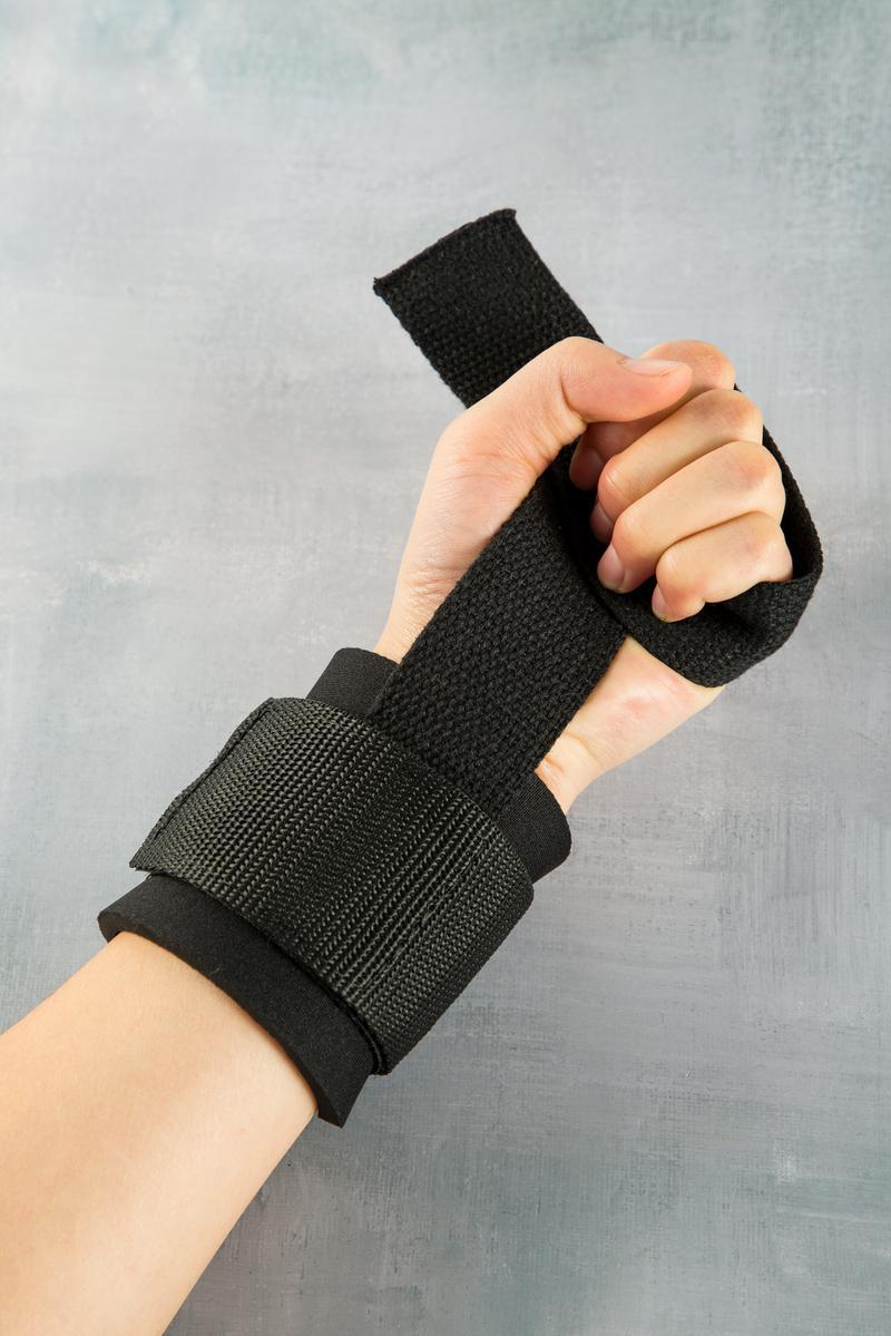 Cross-border halterofilia tirón duro de hierro en cuclillas pull-up fitness deportes equipo de protección de la palma de la muñeca cinturón de refuerzo 1 par