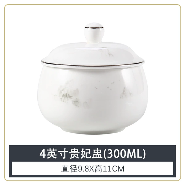 [Strong Bone Porcelain-Silver Border] Wanfengling 4-inch Imperial Concubine Cup