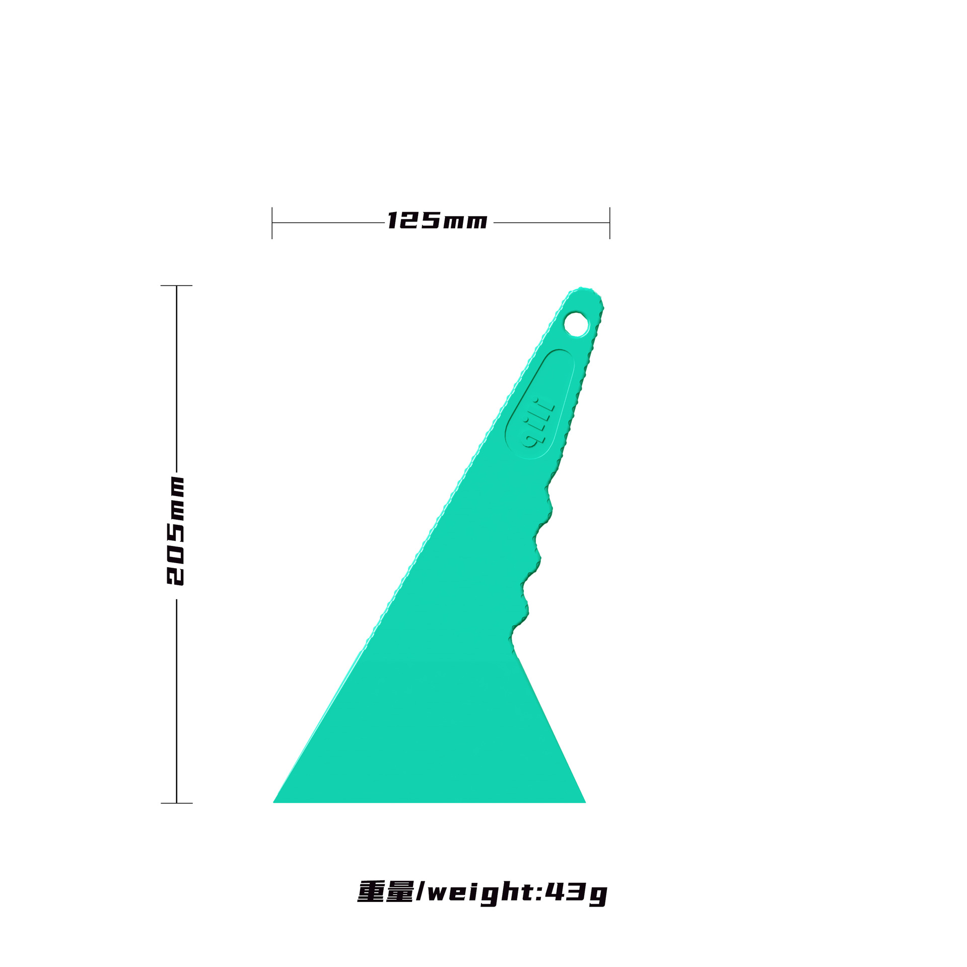 Herramientas de adhesión de película de automóvil triangular raspador duro raspador de película ultrafina raspador resistente a altas temperaturas suministro spot transfronterizo image 25