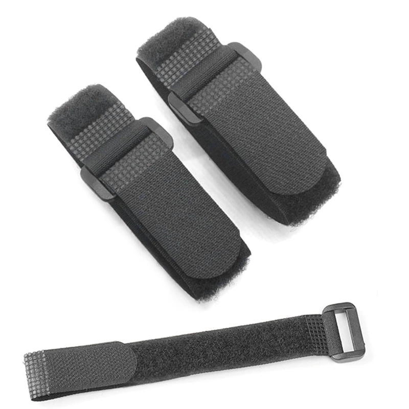 White elastic luggage band with velcro...