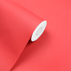 Red PVC self-adhesive wall paper with thick waterproof heart decoration material live streaming photo taking photography background instant sticker