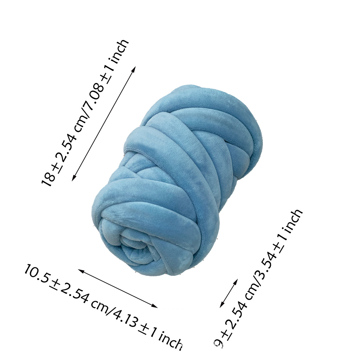 250g nuevo ultra grueso islandés tela de lana relleno de núcleo de algodón grueso tejido a mano DIY nido de gato bolsas de almohada X20