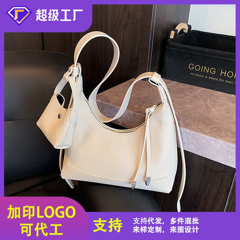 大容量包包斜挎包女时尚跨境新款手提包小众设计单肩包通勤托特包|undefined