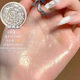 Mugeleen 12 color lace embossed eye shadow plate blush one-piece plate pearlescent matte crisp rice gel eye