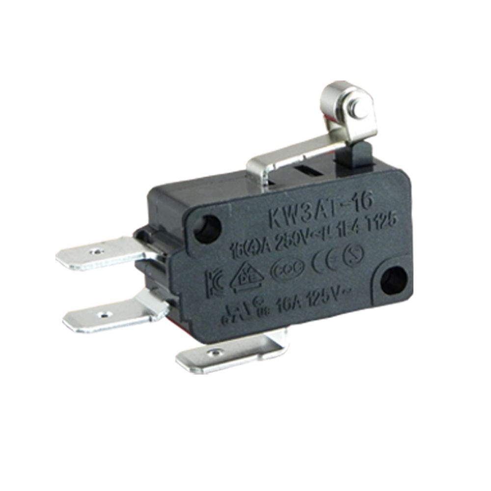 供应KW3AT微动开关 阀门开关 电器开关 EK韩国认证耐高温行程开关