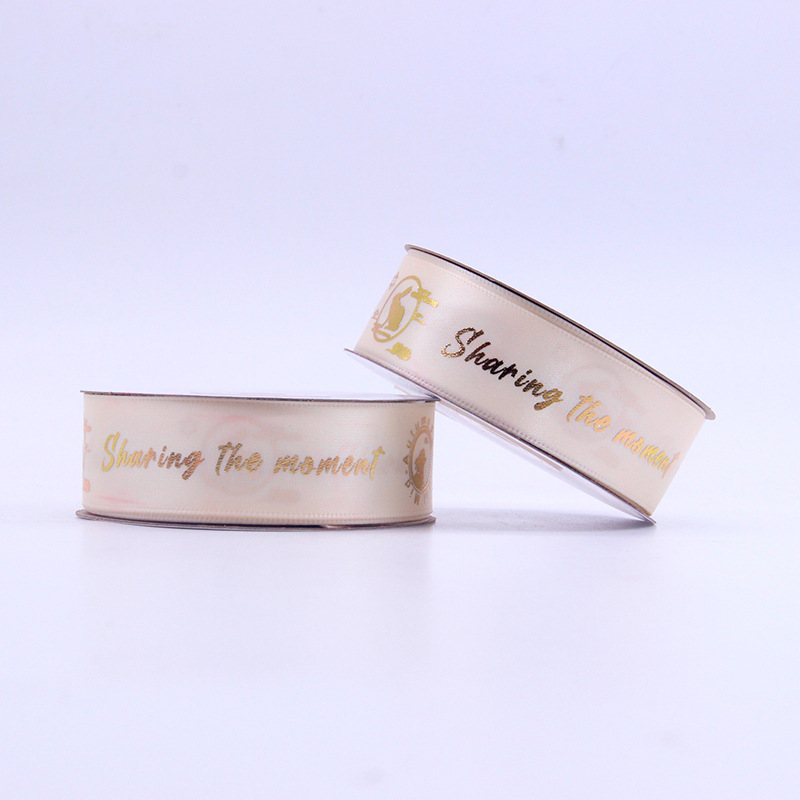 2.5cm estampado fiestas de regalo de fiestas de fijas