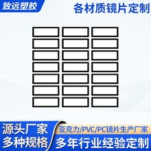 PVC面板摄像头镜片高清镜片行车记录仪镜片丝印装饰面板透明镜片