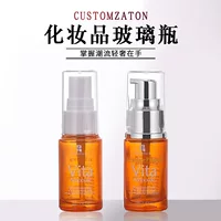 Косметика 15ml Стеклянный пресс-спрей разливочная бутылка спот прозрачные духи небольшой емкости портативный образец пробная установка