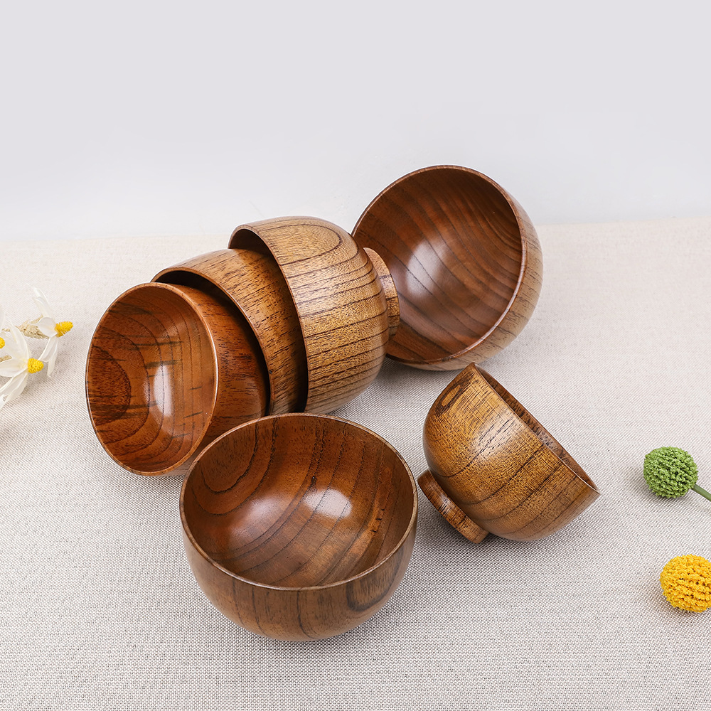 木碗酸枣木（B级品、瑕眦品）老漆木碗圆形整木产品厂家天然木纹