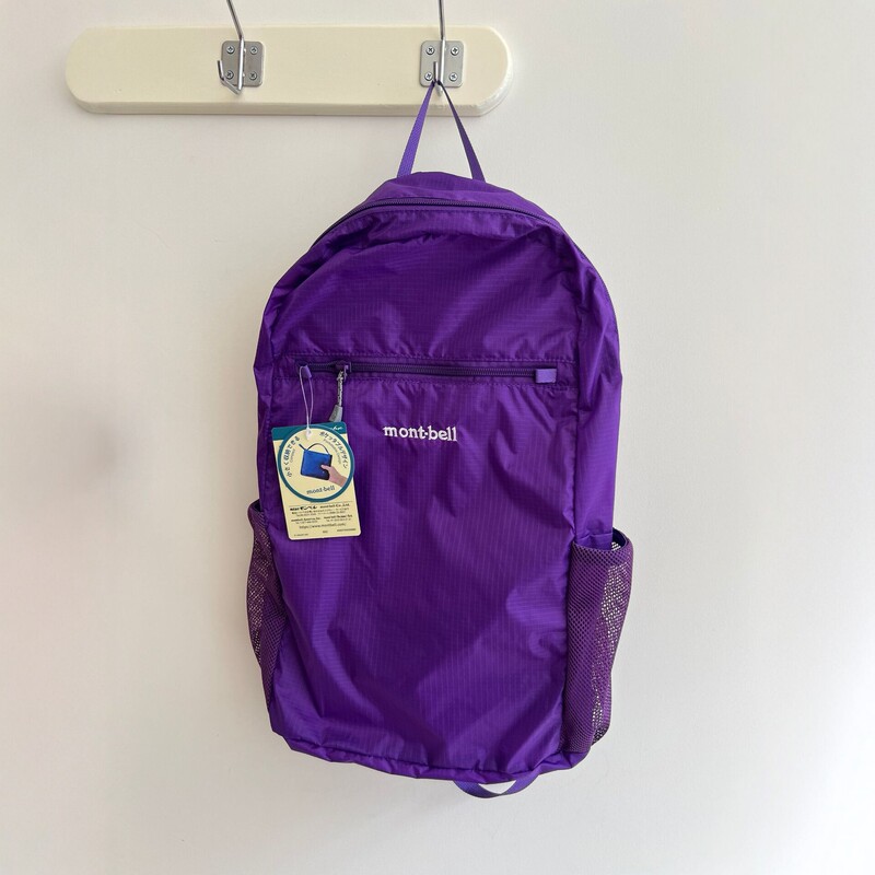 Japanese-Style Mont-Bell Lightweight 15L Outdoor Sports Commuter Backpack Waterproof Nylon Casual Travel Backpack