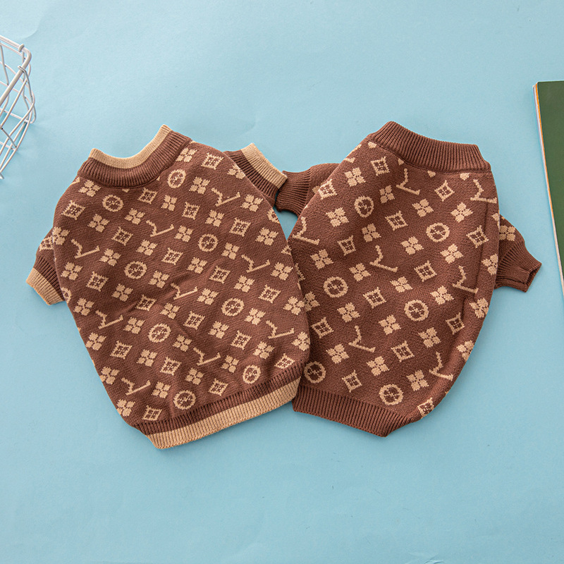 Donkey Brand Pet Sweater Fa Dou Bo Mei Pet Clothes Luxury Trendy Brand Fashion Autumn and Winter Thickened Warm Dog Clothes Donkey Brand Pet Sweater Fa Dou Bo Mei Pet Clothes Luxury Trendy Brand Fashion Autumn and Winter Thickened Warm Dog Clothes