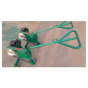 Hand-push steel plate grinding machine steel plate weld grinding and cleaning machine electric metal plate grinding and polishing machine