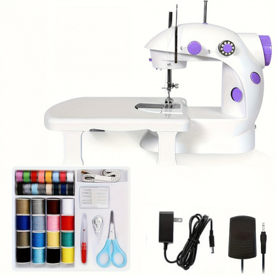 2026新款跨境代发初学者用双速便携式缝纫机跨境代发