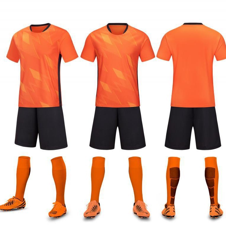 Trajes de entrenamiento de fútbol para adultos y niños camisetas deportivas transpirables de secado rápido se pueden imprimir bordados 6107