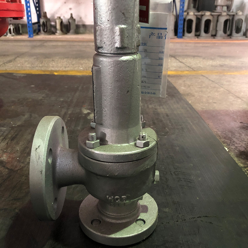 A42Y-16C弹簧全启封闭式安全阀 碳钢材质浙江南高阀门