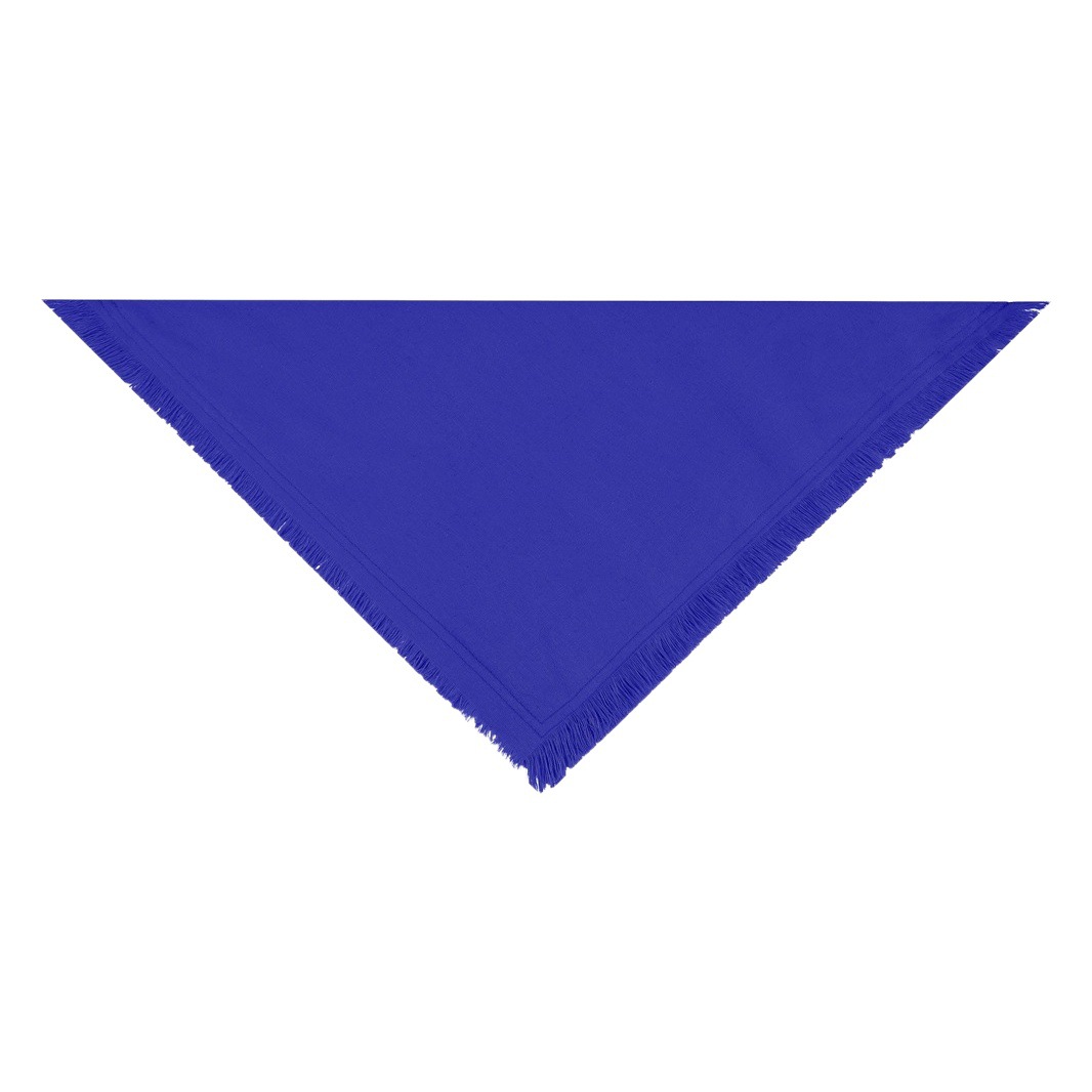 Nueva borla transfronteriza de algodón puro para mascotas Toalla de saliva informal Toalla de triángulo para mascotas bufanda de triángulo de cumpleaños de perro bufanda de perro