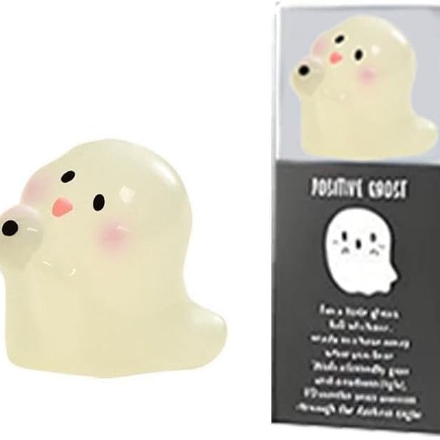Glow in the Dark Mini Ghost Figures with Box夜光鬼魂盲盒|undefined