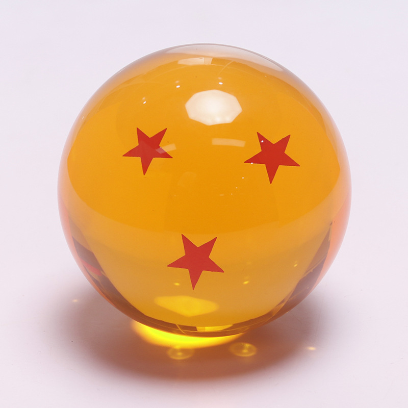 Suministro disponible de figuras de resina de Dragon Ball, adornos de bolas de resina, figuras de juguete de Dragon Ball de siete estrellas, regalos creativos.
