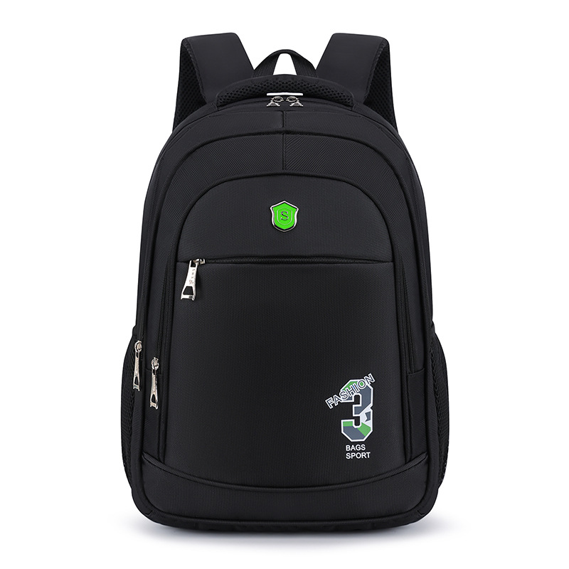 Mochila transfronteriza para hombres nuevos, mochila para computadora de negocios, desplazamientos al aire libre, estudiantes de secundaria de gran capacidad, reducción de carga, mochila