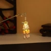 Yellow rabbit glowing bun