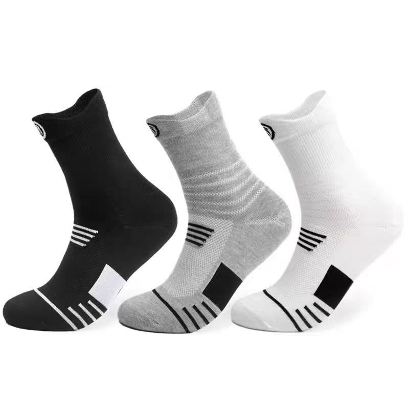 Basketball Socks Men's Thickeneded Towel Bottom Terry Training Elite Socks Mid-Length High-Top Running Outdoor Sports Socks Basketball Socks Men's Thickeneded Towel Bottom Terry Training Elite Socks Mid-Length High-Top Running Outdoor Sports Socks