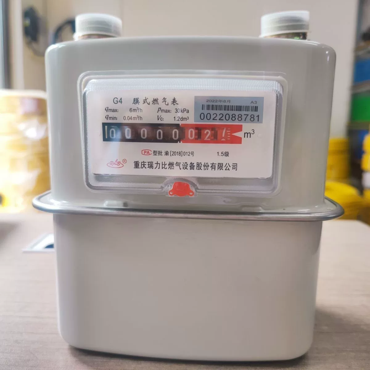 Газовый счетчик J2.5/J4 для природного газа, бытовой счетчик, замена для нового арендного дома