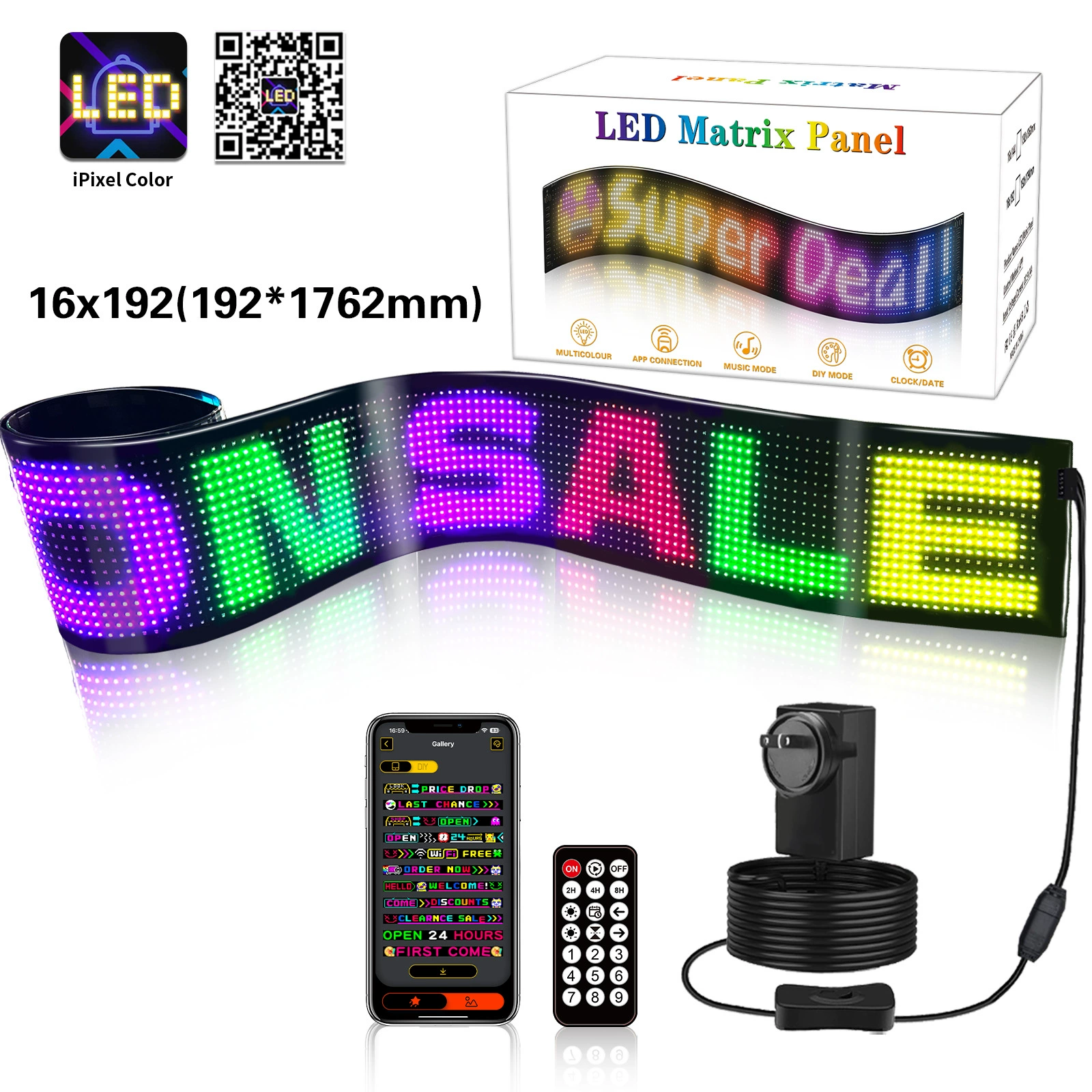 Гибкий LED экран мягкий экран LED следящий экран LED автомобильный экран светодиодный рекламный экран ультра тонкий водостойкий кросс-бордер новый продукт взрыв