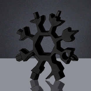 Multifunctional Snowflake Wrench 18-in-1 Mini Octagonal Hex Socket Multi-Purpose Wrench Tool Lightweight and Portable