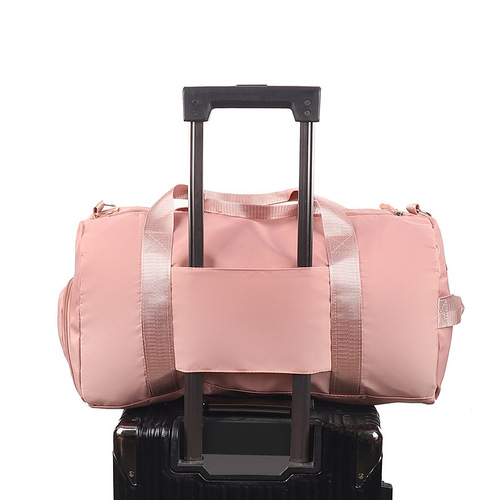 Fitness bag for women trendy dry and wet separation swimming waterproof sports bag travel bag for men hand-held large capacity short trip bag