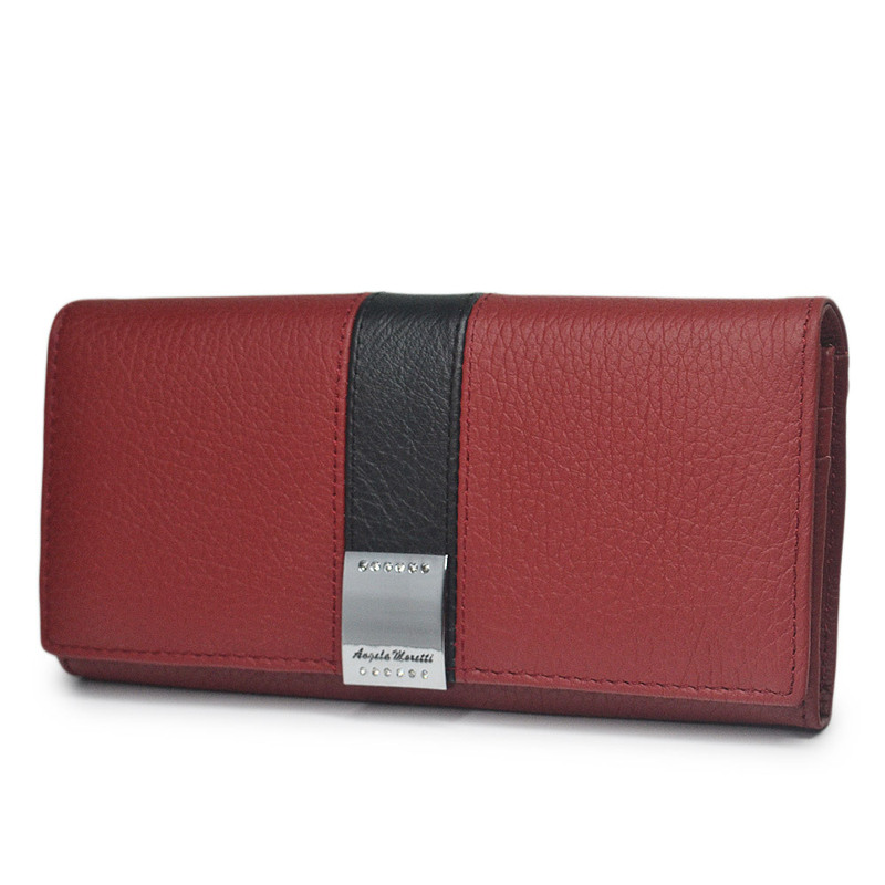 Women's Wallet Genuine Leather Top Layer Cowhide Luxury Clutch Multi-ID Card Bill Clutch Coin Purse