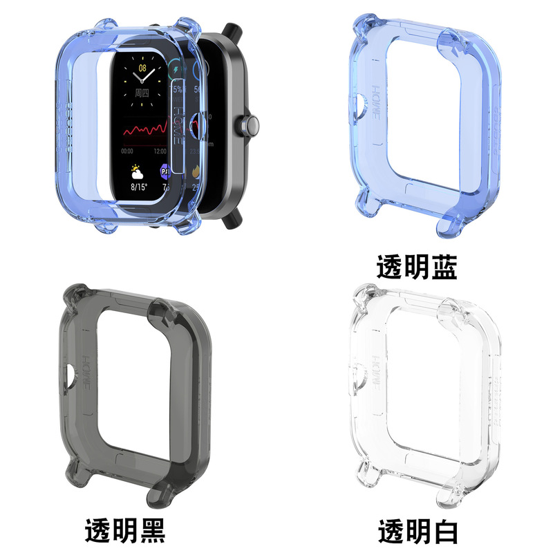 for huami AMAZFIT GTS2mini case pop pro/ pop watch tpu soft rubber protective case
