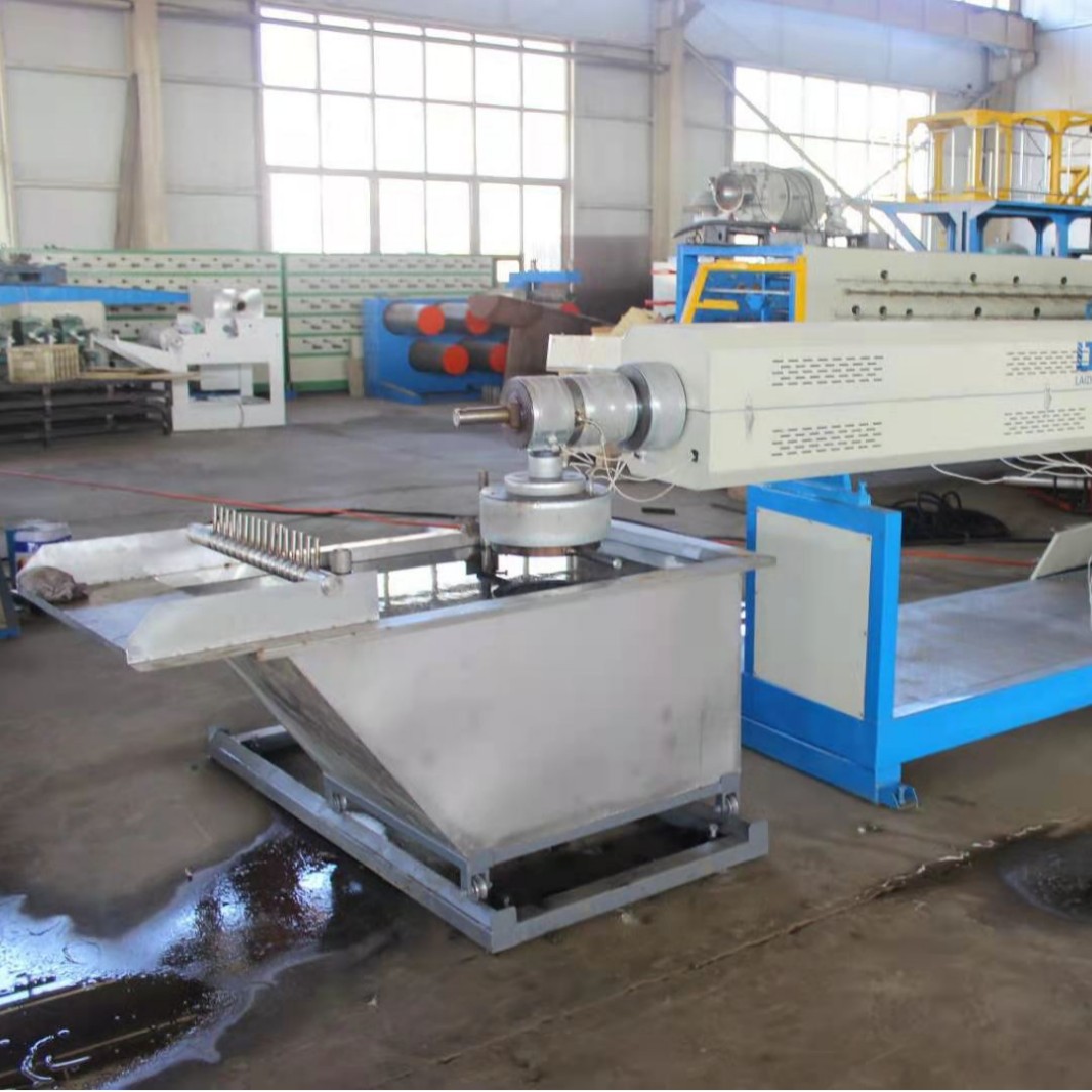 PET PP pvc塑料草坪拉丝机组 PET塑料精密拉丝机组 塑料颗粒