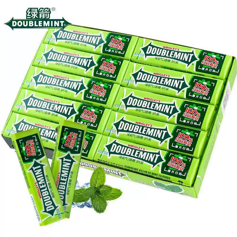 Зелёный Лук нарезанный? Похоже: Green Arrow Gum 5 tablets Fit*20 оригинальный мятный сахар, свежее и прохладное, вкус как снек супермаркета оптовая продажа