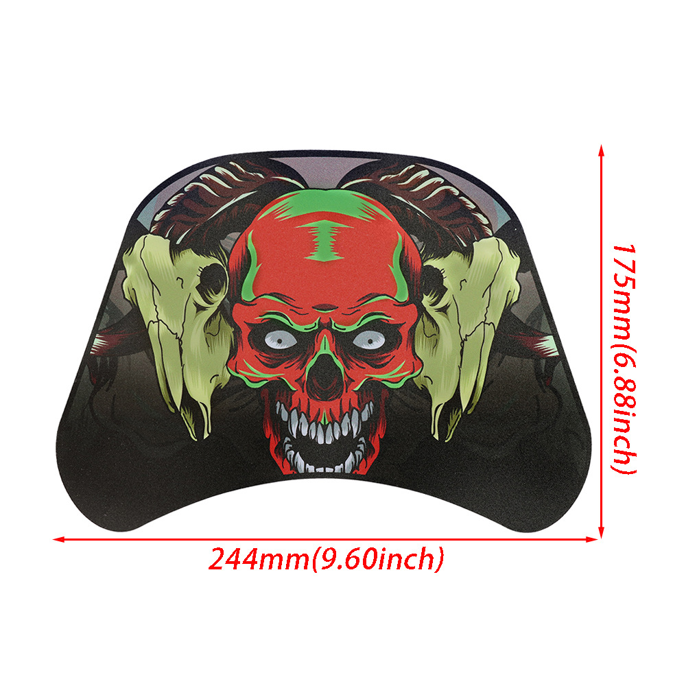 Aplicable a Prince CG125 pequeño parabrisas de motocicleta renovación universal retro personalidad creativa decoración adhesiva película adhesiva