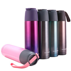 [Selected] Stainless steel insulated cup for women, large capacity water bottle for men, children, students, outdoor use