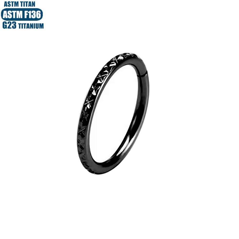 Pointed titanium steel lip stud product view