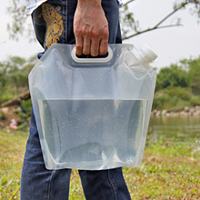 批发户外便携水桶旅游野营旅行运动水袋骑行登山折叠水壶饮水盛水
