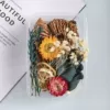 K30 Cinnamon Dried Flower Box Type A: Free hemp rope for binding flowers and leaves