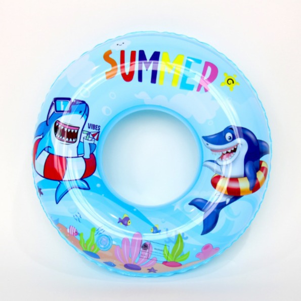 Inflatable cute ecological shark PVC