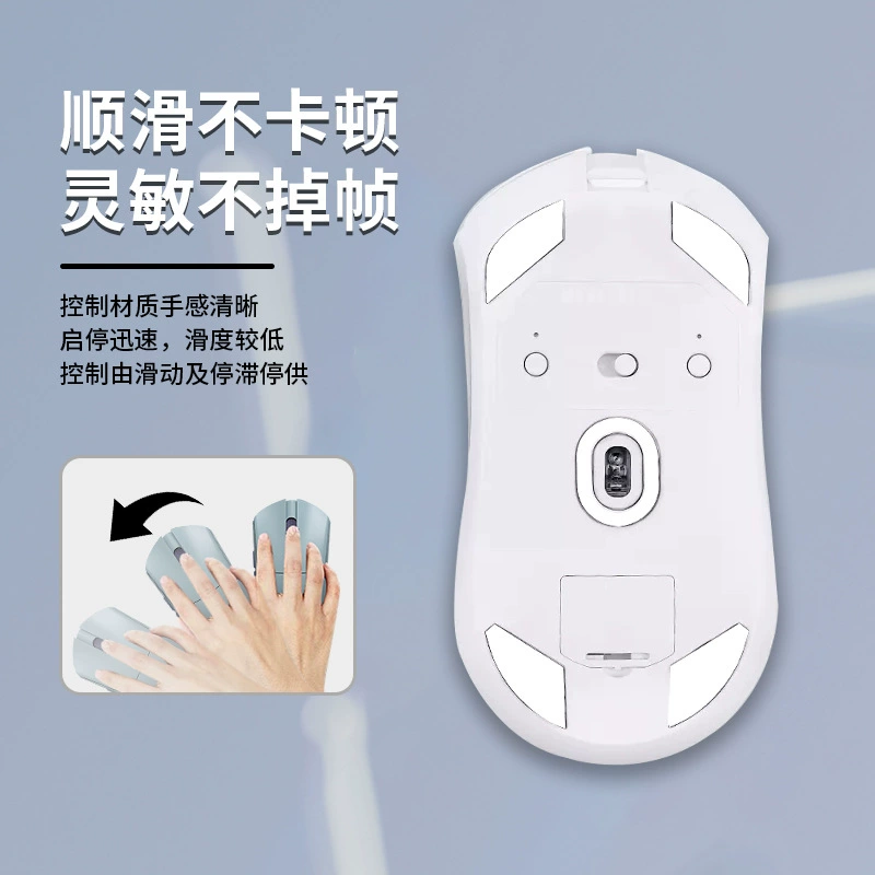 Наклейка-наножка для мыши M3, подходит для Dharma Shark M3S M3Pro, специальная накладка Darmoshark, управление скоростью, ледяная версия, гладкая