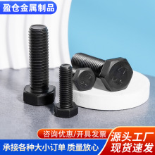 厂家8.8级高强度外六角头螺栓M4/M5/M6/M8/M10高强外六角螺丝螺栓