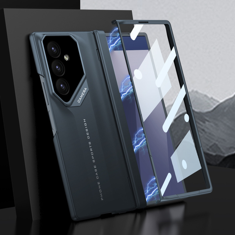 Samsung 折りたたみ第 7 世代携帯電話ケーススーパーカーヒンジ Z Fold7 クリエイティブ携帯電話ケース超薄型磁気携帯電話ケースに適しています|undefined
