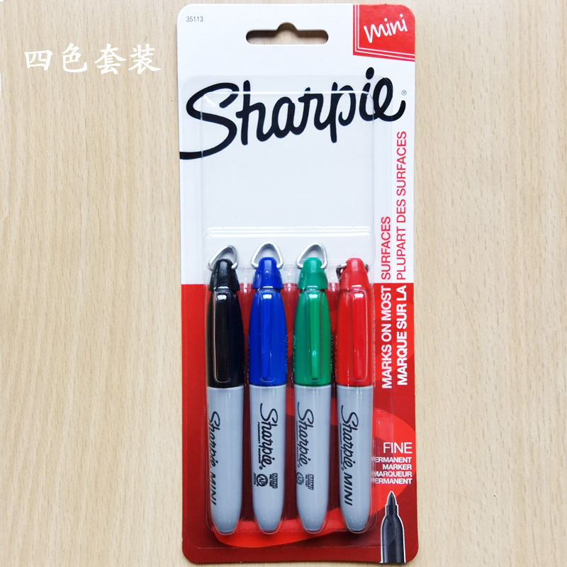 Sanfu Sharpie mini marcador creativo a prueba de agua aceite mini golf marcador con gancho