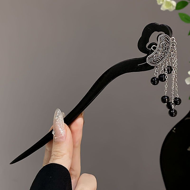 El nuevo país viento inmortal qi fluye pinzas de cabello para mujeres elegantes estilo antiguo paso de agitar cheongsam piezas de cabello de cabello diario estilo chino clásico pinzas de cabello