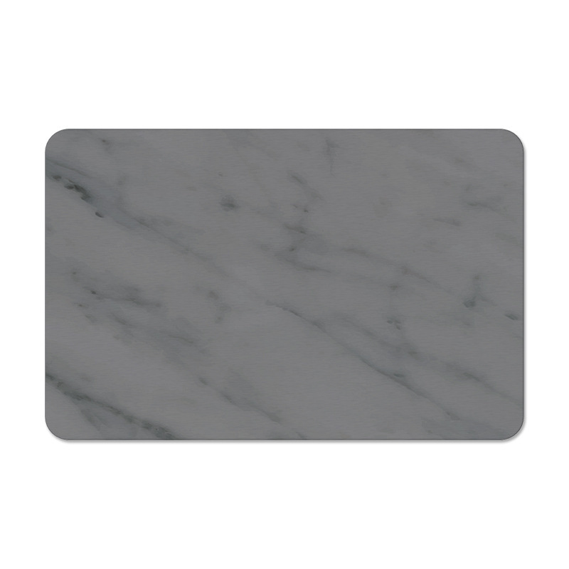 Alfombrilla de Ducha de Diatomea - Diseño de Mármol, Dura, Antideslizante y Absorbente