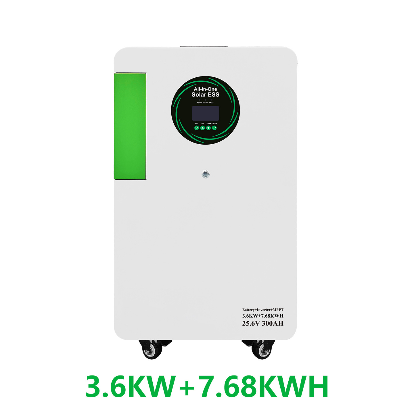 Sistema fotovoltaico de batería de litio doméstico de 16 grados eléctrico de almacenamiento de energía solar en todo uno estándar estadounidense fuera de la red 110V 220V